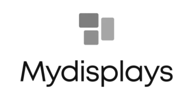 mydisplays Logo - ein Kunde von manaTec