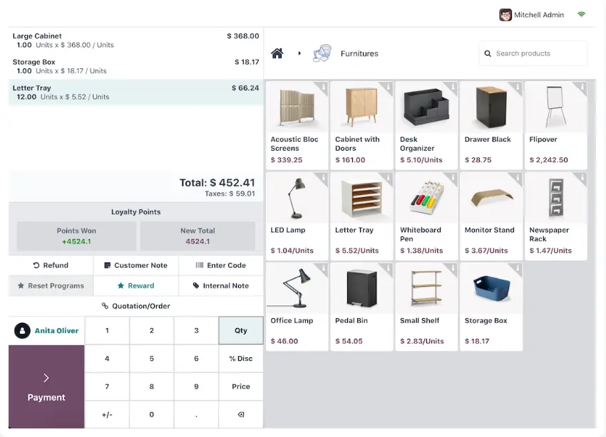 Odoo POS System Odoo POS System